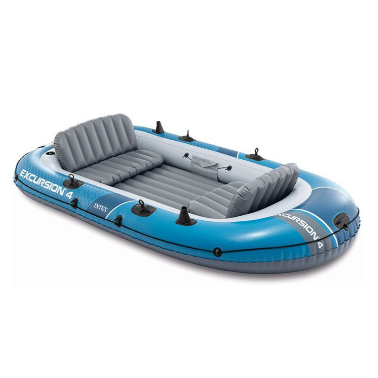 Fishing Boat Inflatable - قارب مطاطي أصلي وحقيقي يتسع لأربعة