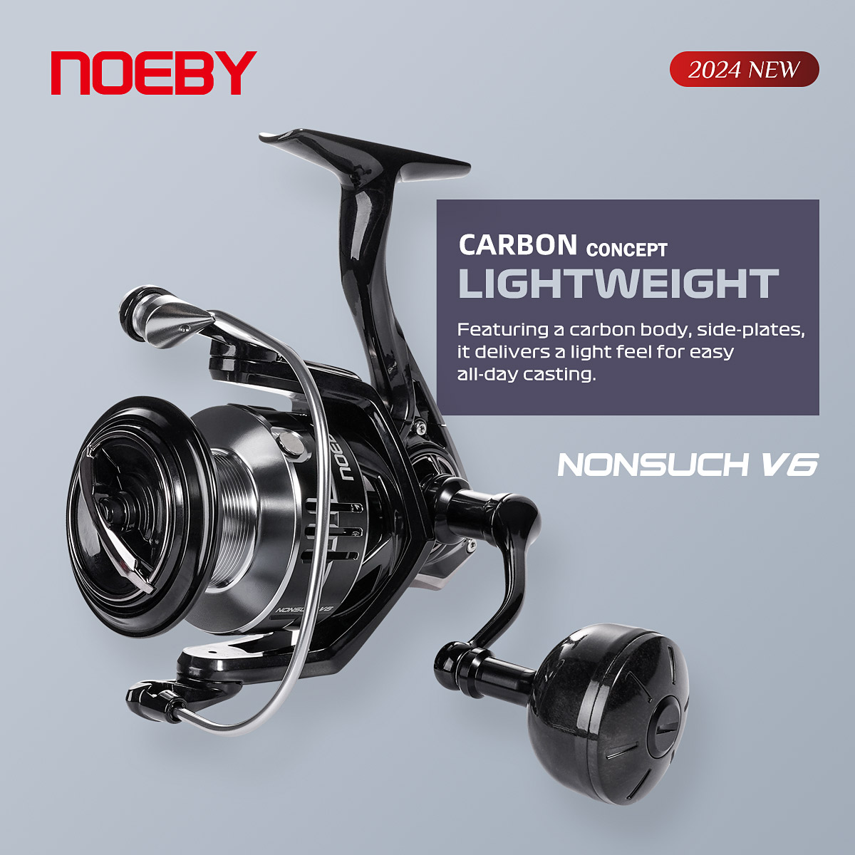 Abu Garcia Reel Max - Noeby بكرة صيد دوارة من الكربون