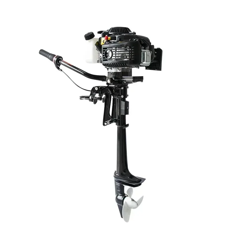 محرك خارجي 4 السكتة الدماغية 2 - مراجعة Fishing Boat Outboard Motor وسعره