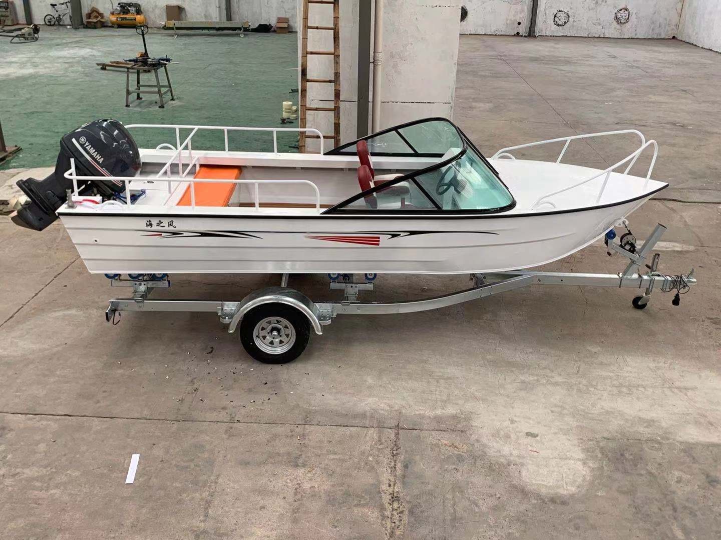 قارب سريع من الألومنيوم ، قوار - مراجعة Fishing Boat Aluminum وسعره