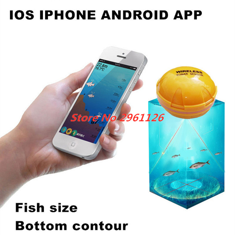 صياد السمك اللاسلكي المحمولة ص - مراجعة Fishing Boat Depth Finder وسعره