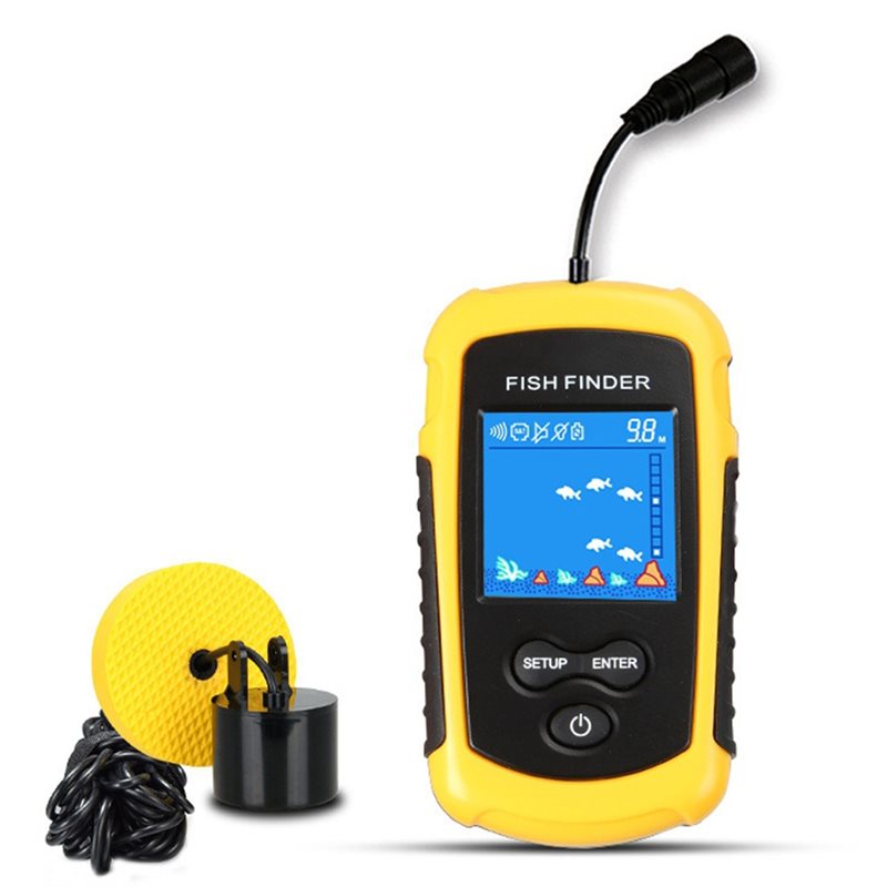 ABUE-Kayak جهاز محمول لتحديد ع - مراجعة Fishing Boat Depth Finder وسعره