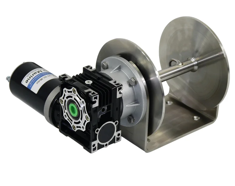 - طبلة من الفولاذ المقاوم للصد - مراجعة Fishing Boat Anchor Winch وسعره