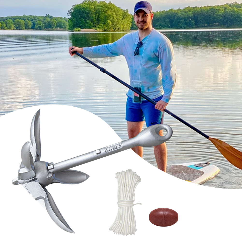 0.7/1.5 كجم مرساة العنب قابلة  - مراجعة Fishing Boat Anchor وسعره