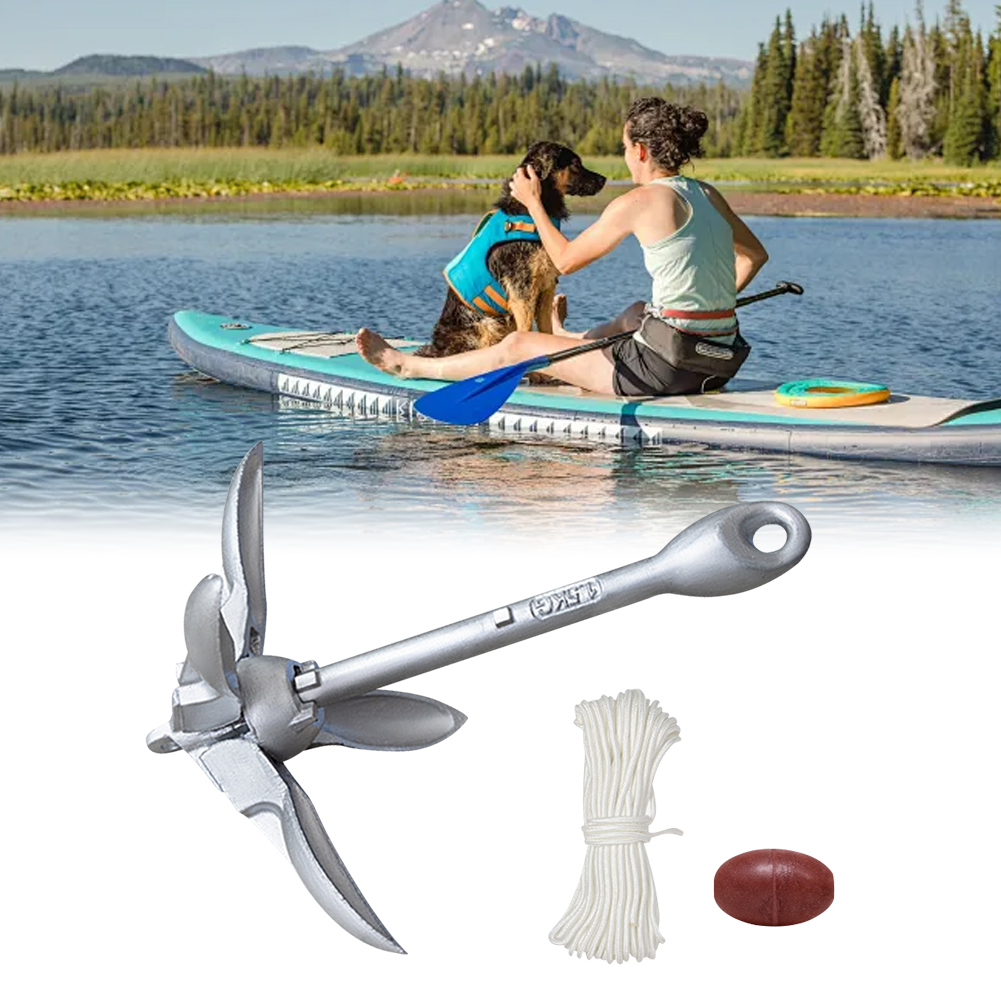 0.7/1.5 كجم مرساة العنب قابلة  - مراجعة Fishing Boat Anchor وسعره