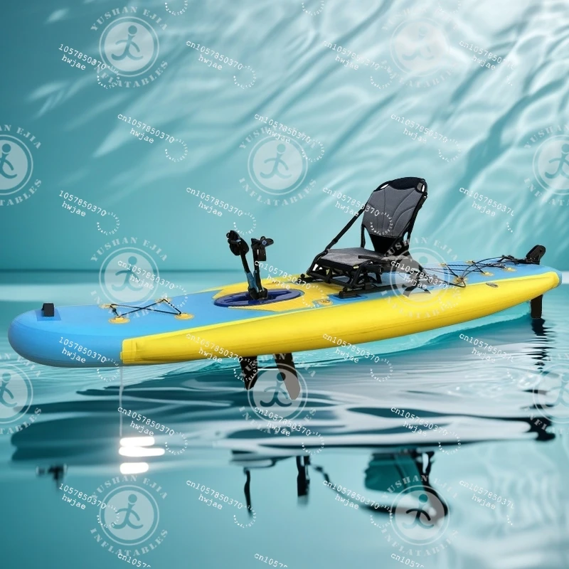 قارب كاياك قابل للنفخ بشعار مخ - مراجعة Fishing Boat Inflatable وسعره